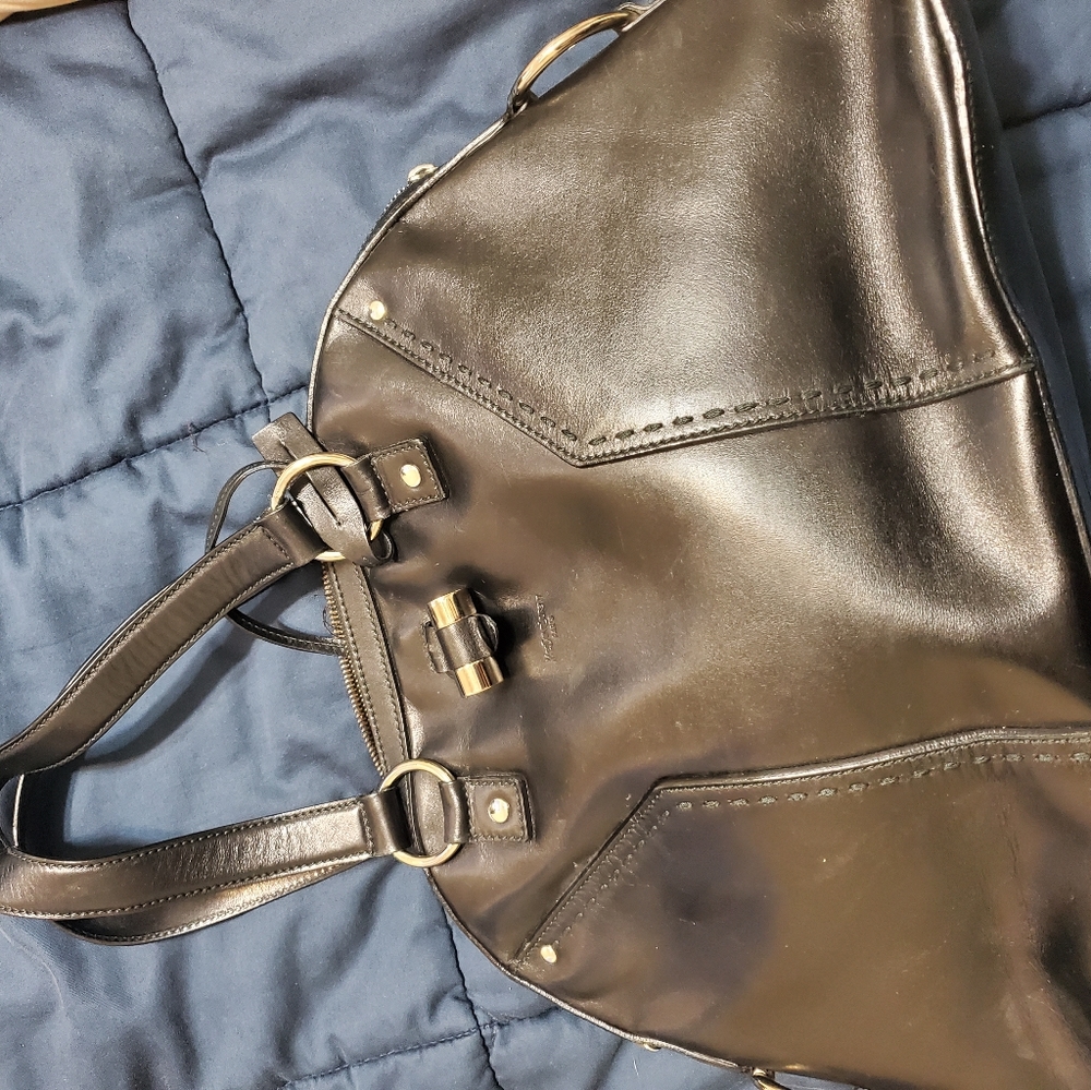 Ysl muse leather handbag